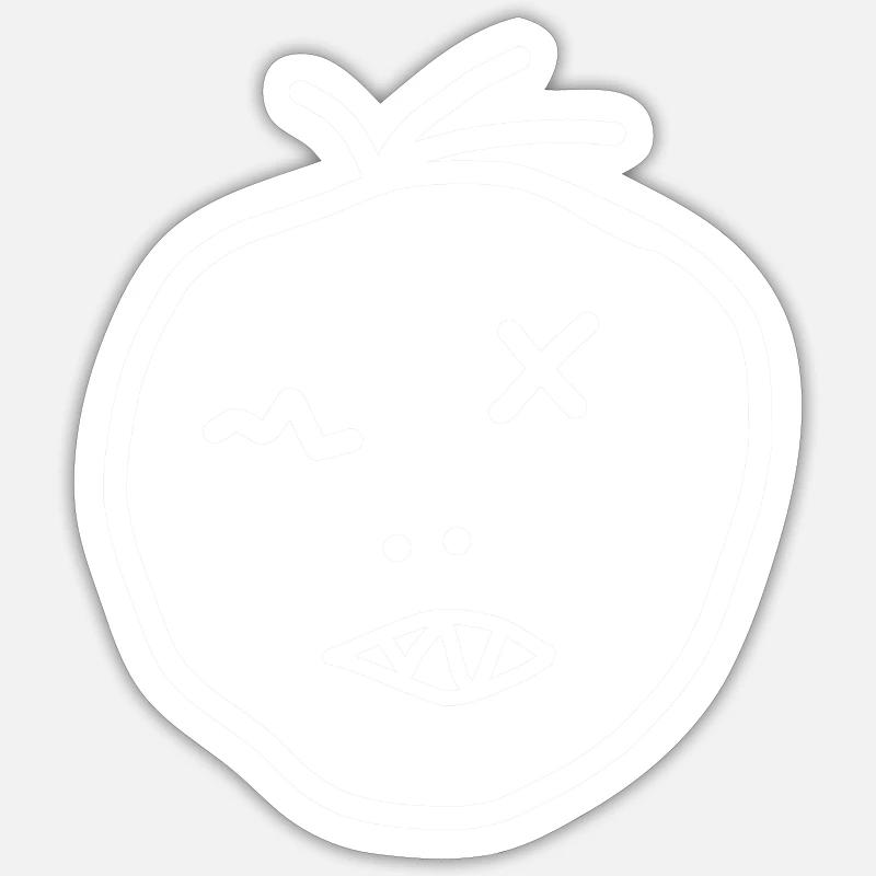 emo emo Sticker Größe S (10 x 10 cm)