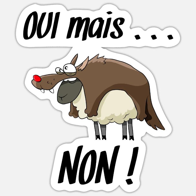 Sticker taille S (10 x 10 cm) - 