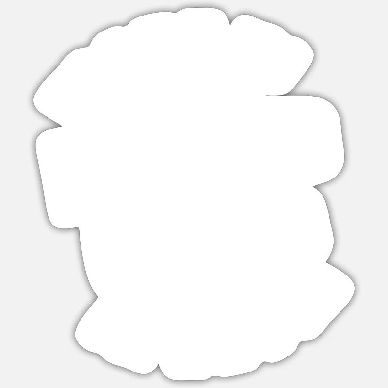 Made in Franche Comté blc - Sticker taille S (10 x 10 cm) - blanc mat