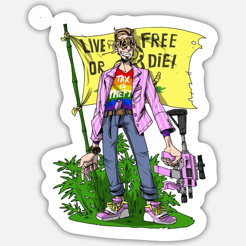Sticker Größe S (10 x 10 cm) -