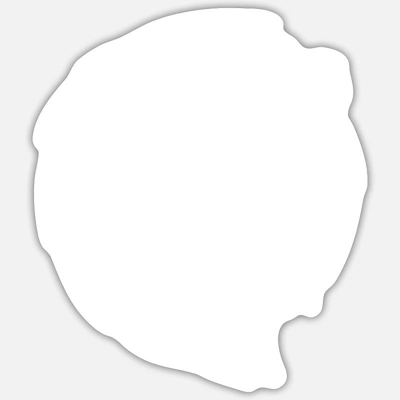 lion's head Sticker size S (10 x 10 cm)