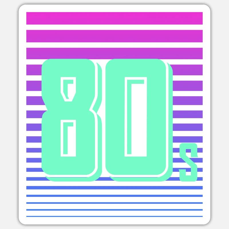 néon Sticker taille S (10 x 10 cm)