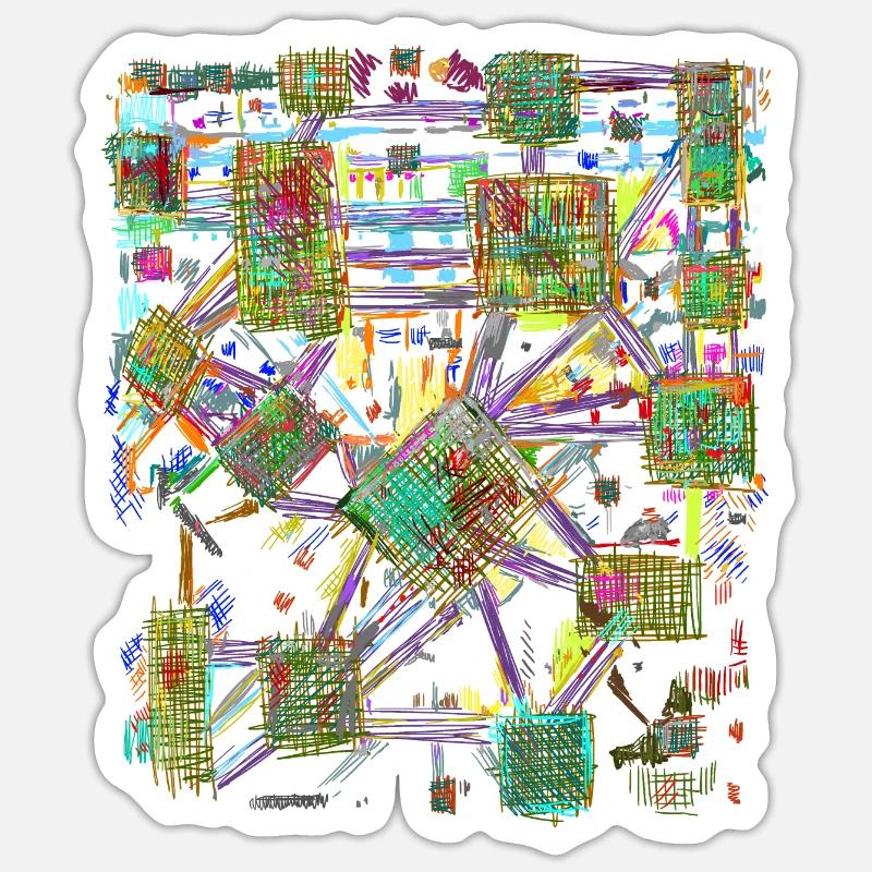 Sticker Größe S (10 x 10 cm) - 