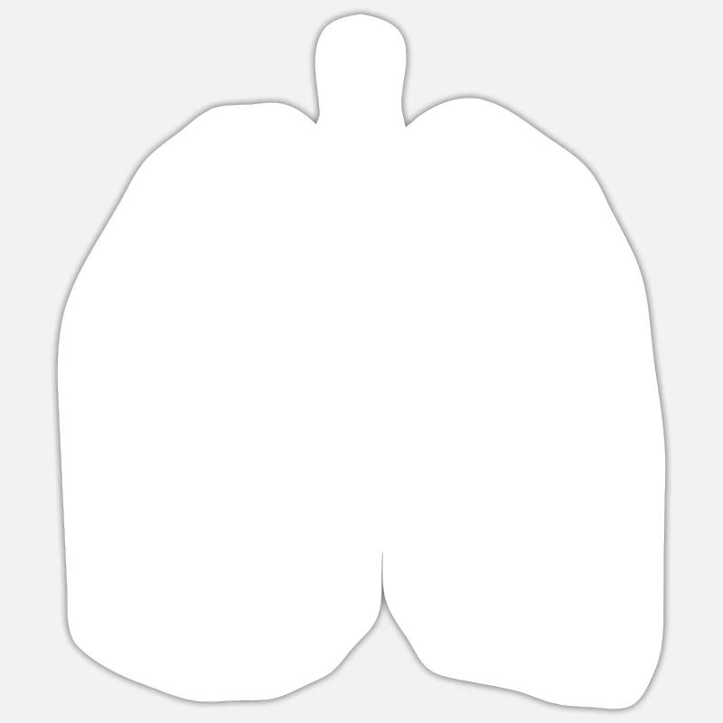 Lungs Sticker size S (10 x 10 cm)