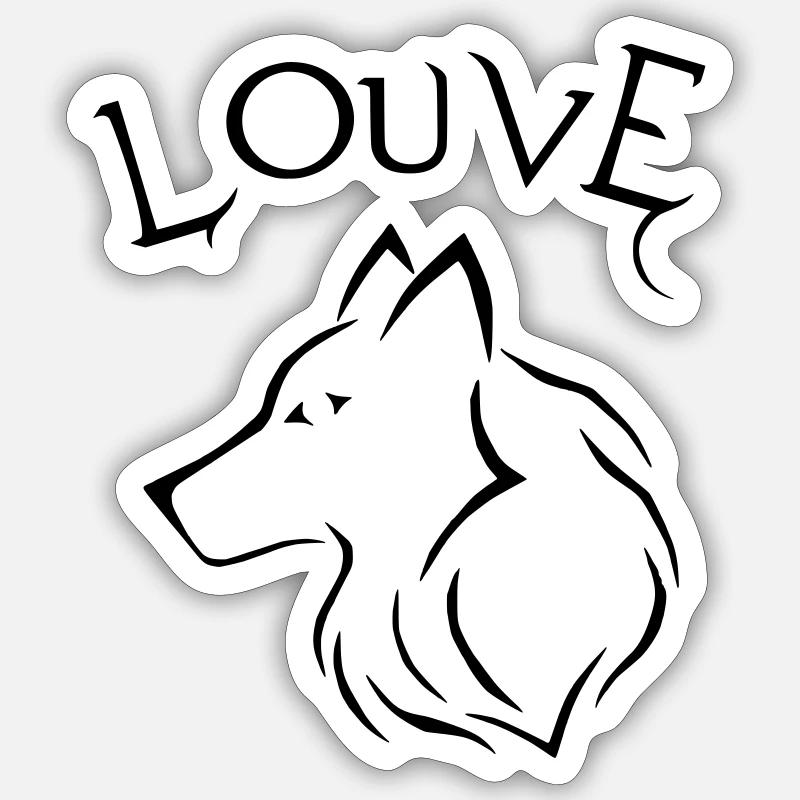 Sticker Größe S (10 x 10 cm) - 