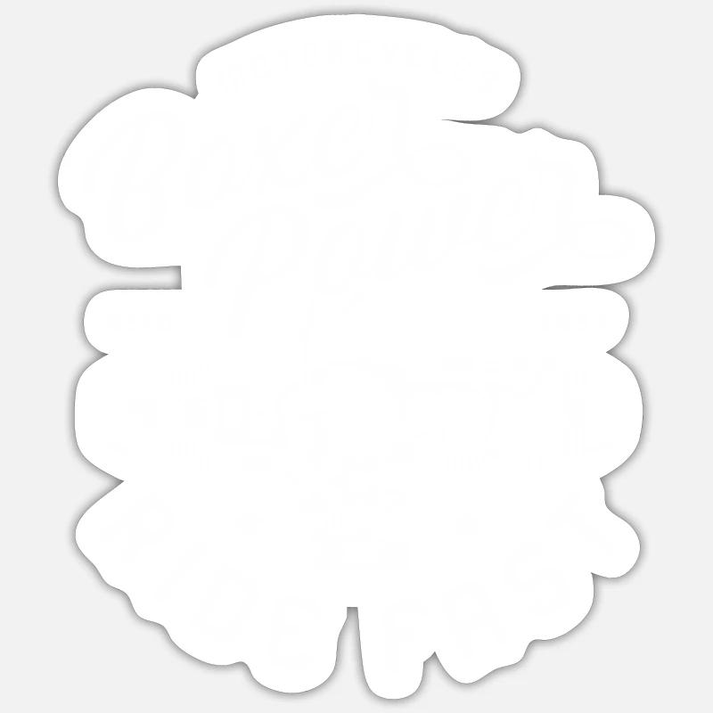 Boxermotor Series Motorrad Chopper Biker Geschenk Sticker Größe S (10 x 10 cm)