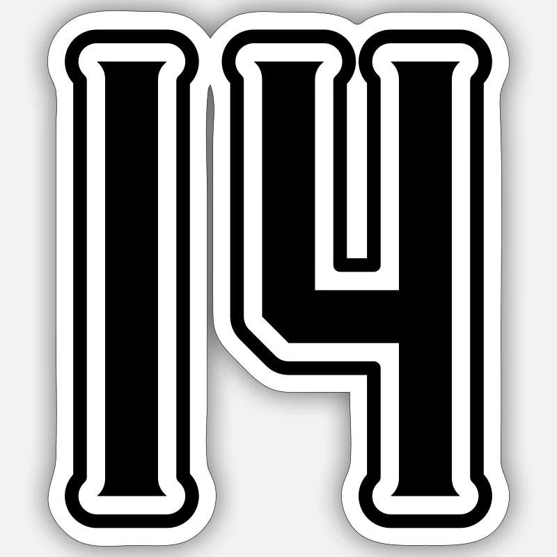 Sticker Größe S (10 x 10 cm) - 