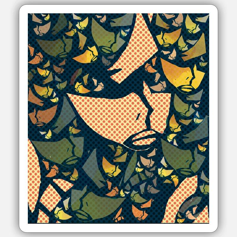 Sticker taille S (10 x 10 cm) - 