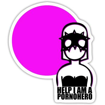 Hero-One - Sticker size S (10 x 10 cm) - white matte - Front