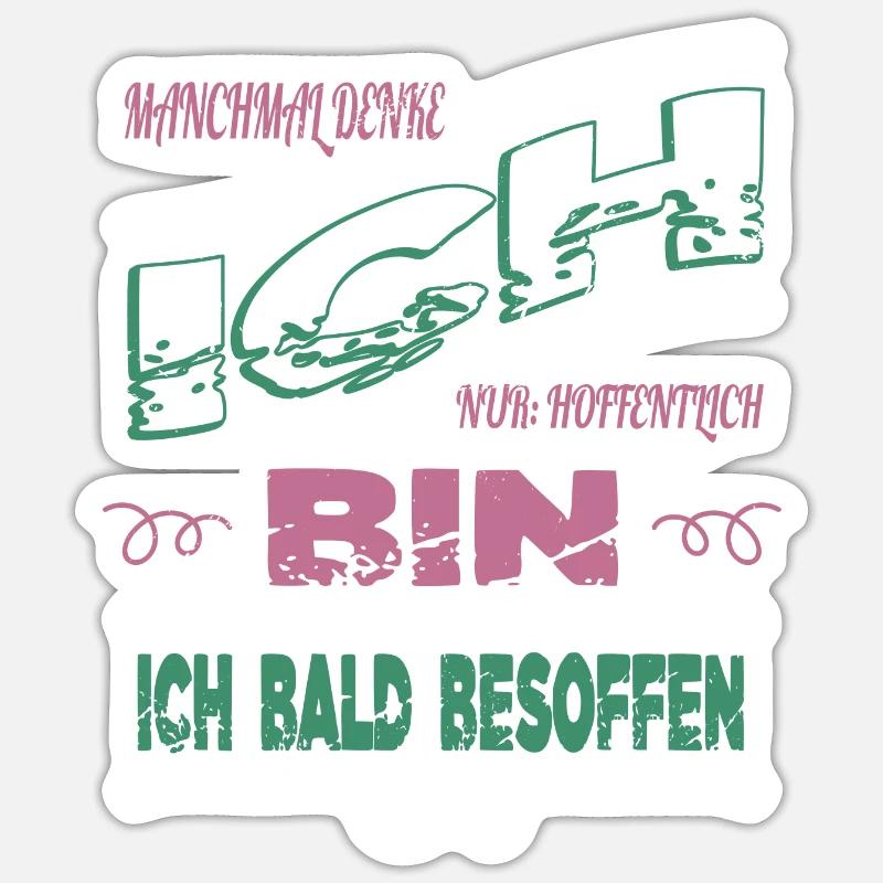 Sticker Größe S (10 x 10 cm) - 