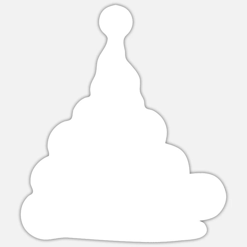 Pile de points d’exclamation Sticker taille S (10 x 10 cm)