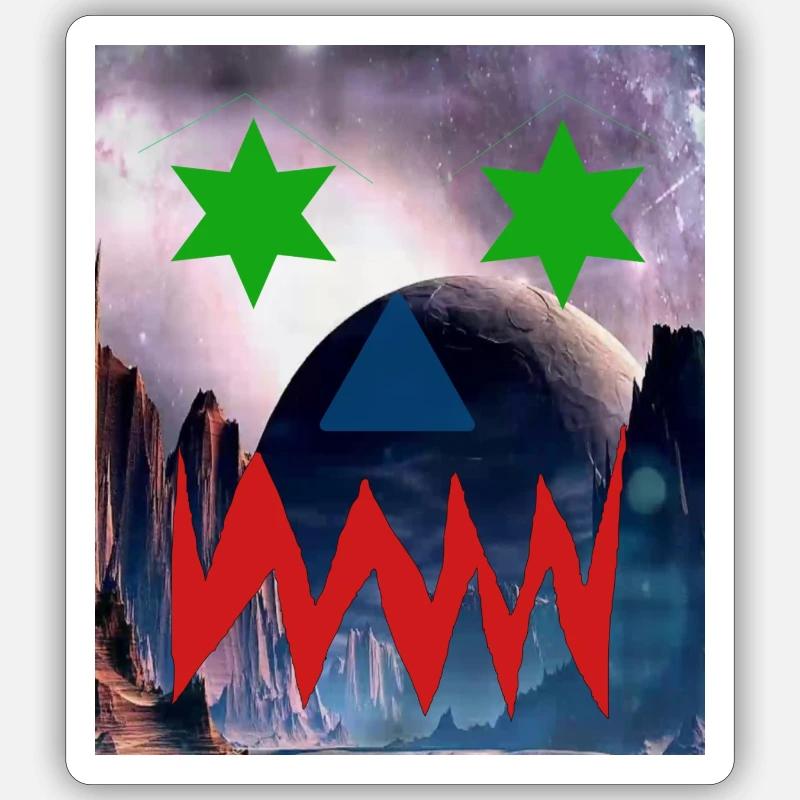 Sticker size S (10 x 10 cm) - 