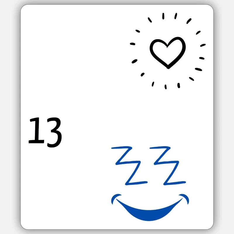 Sticker taille S (10 x 10 cm) - 