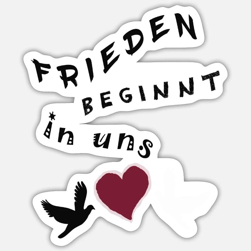 Sticker Größe S (10 x 10 cm) - 
