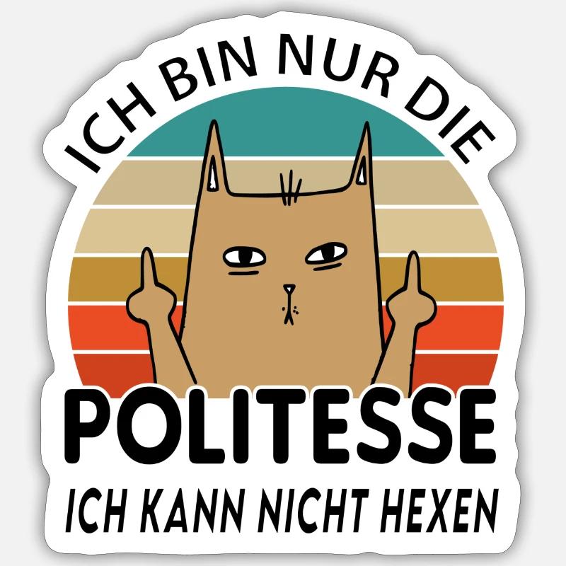 Sticker Größe S (10 x 10 cm) -