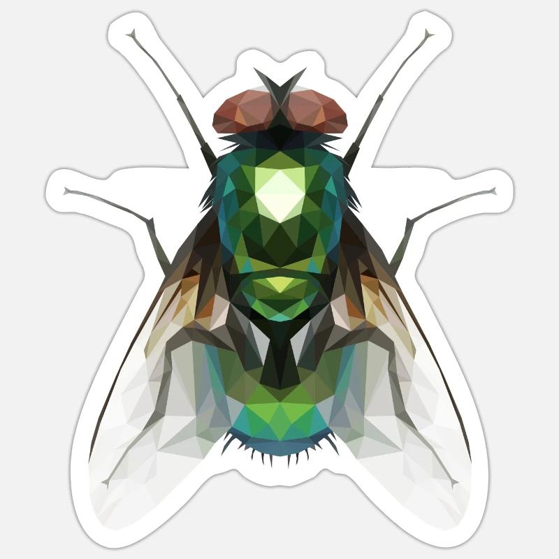 Fly Sticker size S (10 x 10 cm)