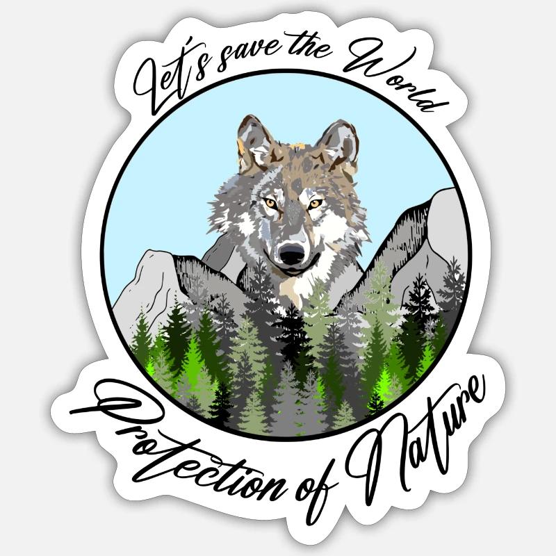 Sticker Größe S (10 x 10 cm) - 