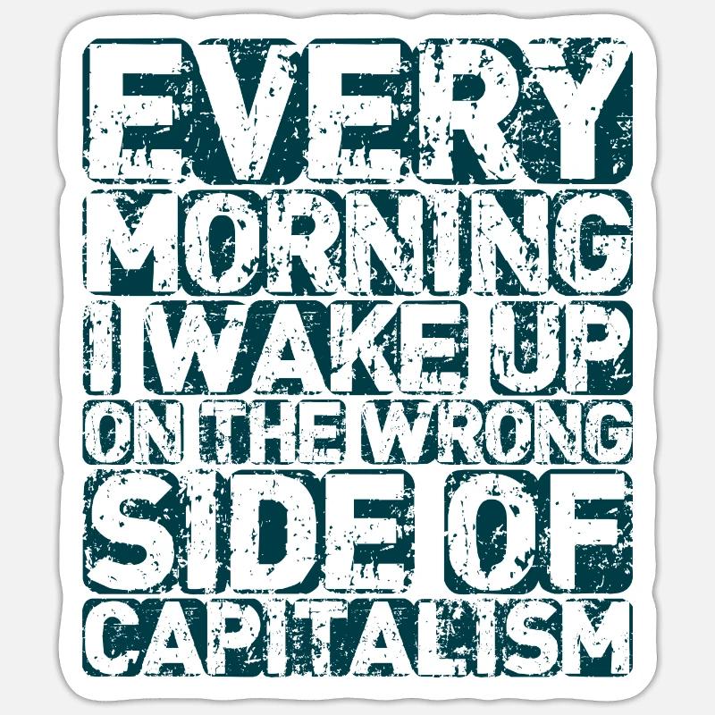 The Wrong Side Sticker size S (10 x 10 cm)