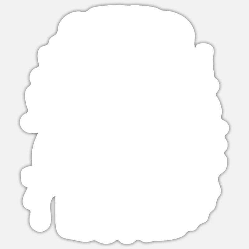 Motivational Design Compfortzone - Sticker size S (10 x 10 cm) - white matte