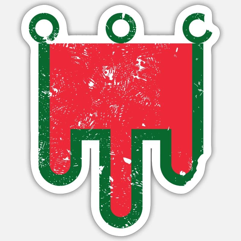 Sticker Größe S (10 x 10 cm) - 