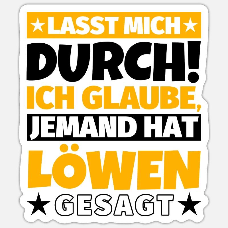 Sticker Größe S (10 x 10 cm) - 