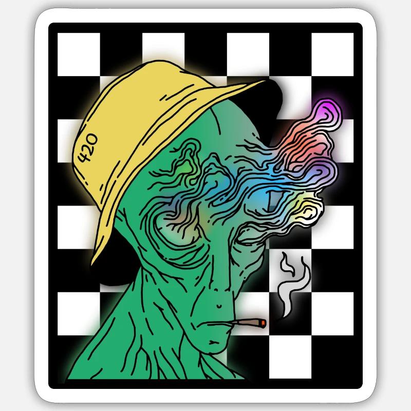 Sticker taille S (10 x 10 cm) - 