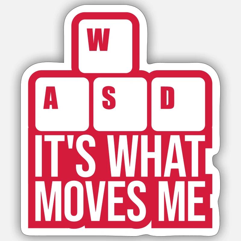 c’est ce qui m’émeut Sticker taille S (10 x 10 cm)