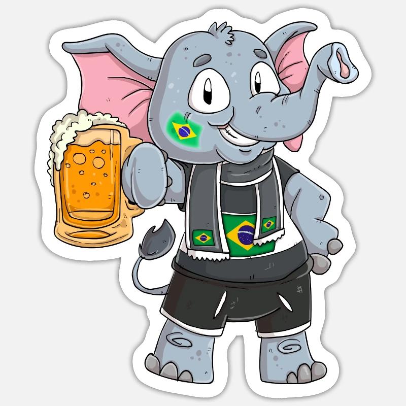 Sticker Größe S (10 x 10 cm) - 