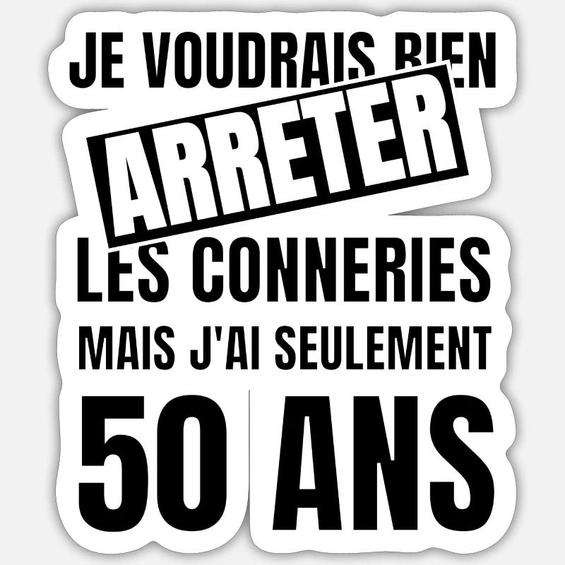 Sticker taille S (10 x 10 cm) - 