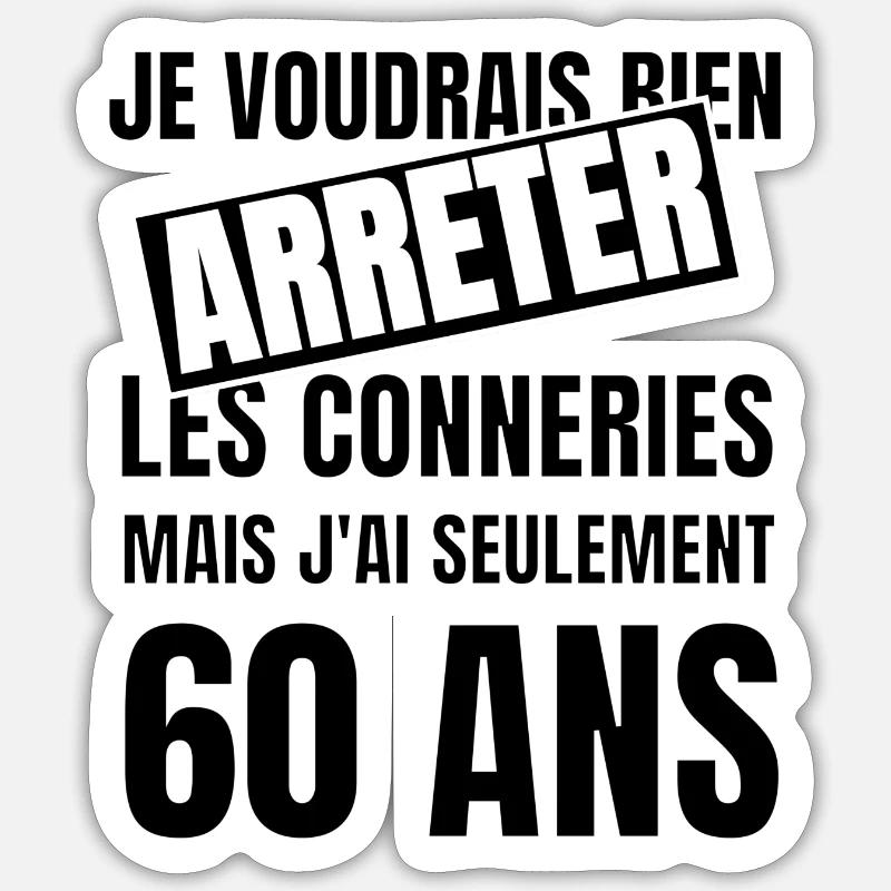 Sticker taille S (10 x 10 cm) - 