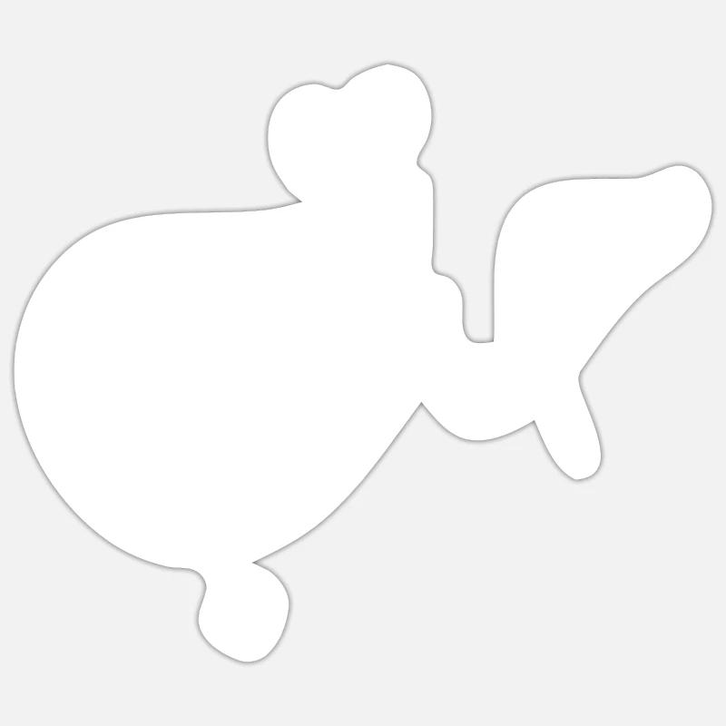 Sticker Größe S (10 x 10 cm) - 
