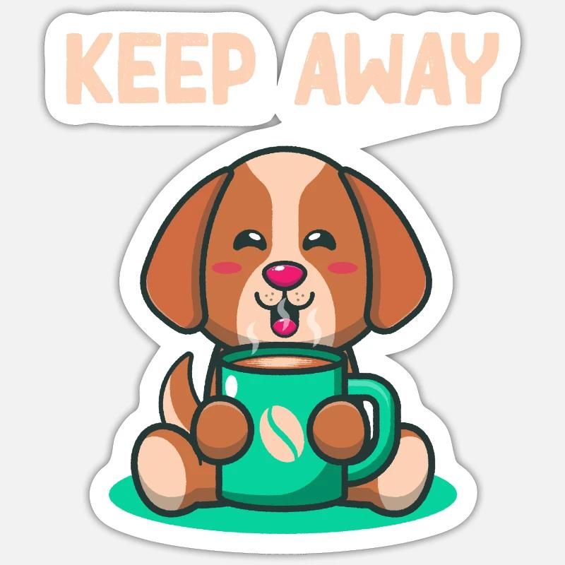 Keep introverted rules away Sticker size S (10 x 10 cm)