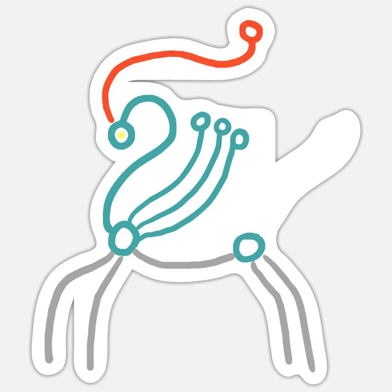 Sticker size S (10 x 10 cm) - 