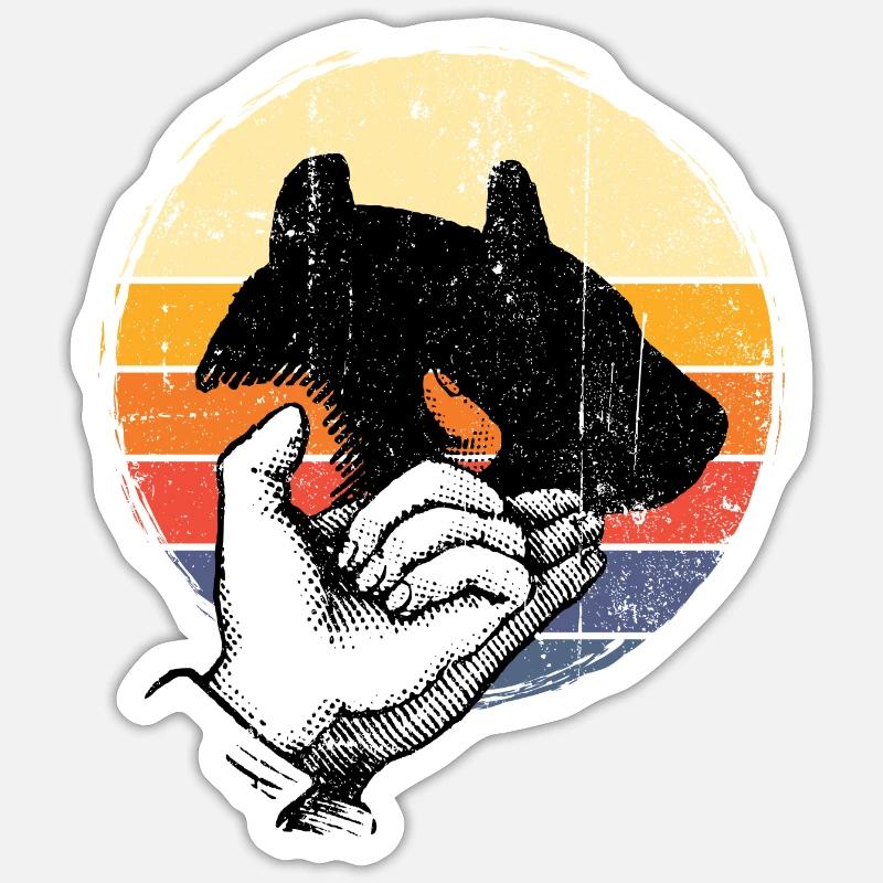 Sticker Größe S (10 x 10 cm) - 