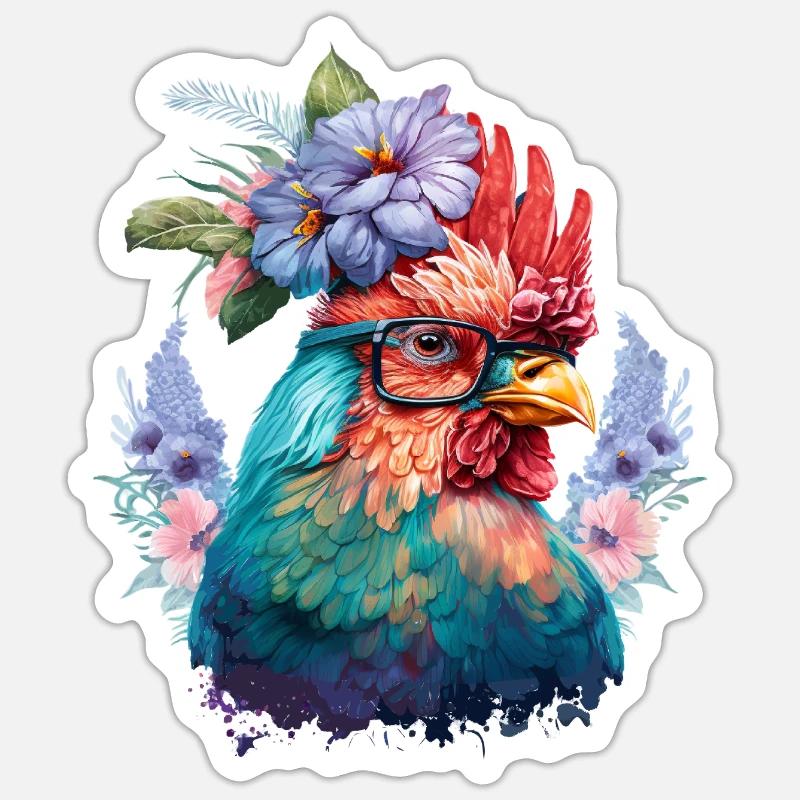 Sticker taille S (10 x 10 cm) - 