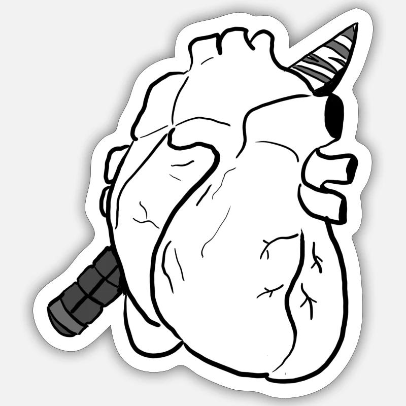 Sticker taille S (10 x 10 cm) - 