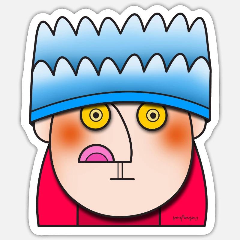 Sticker Größe S (10 x 10 cm) - 