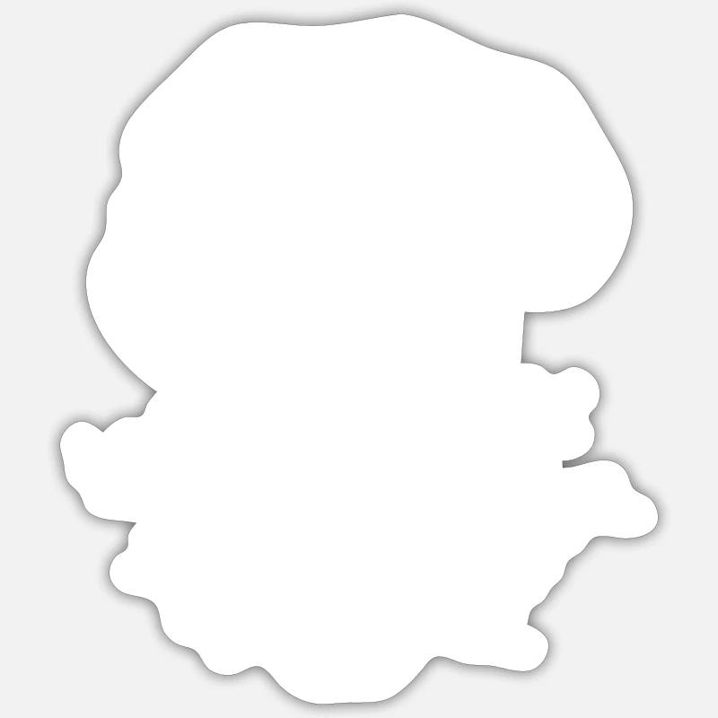 Chef Skeleton Chef Sticker size S (10 x 10 cm)