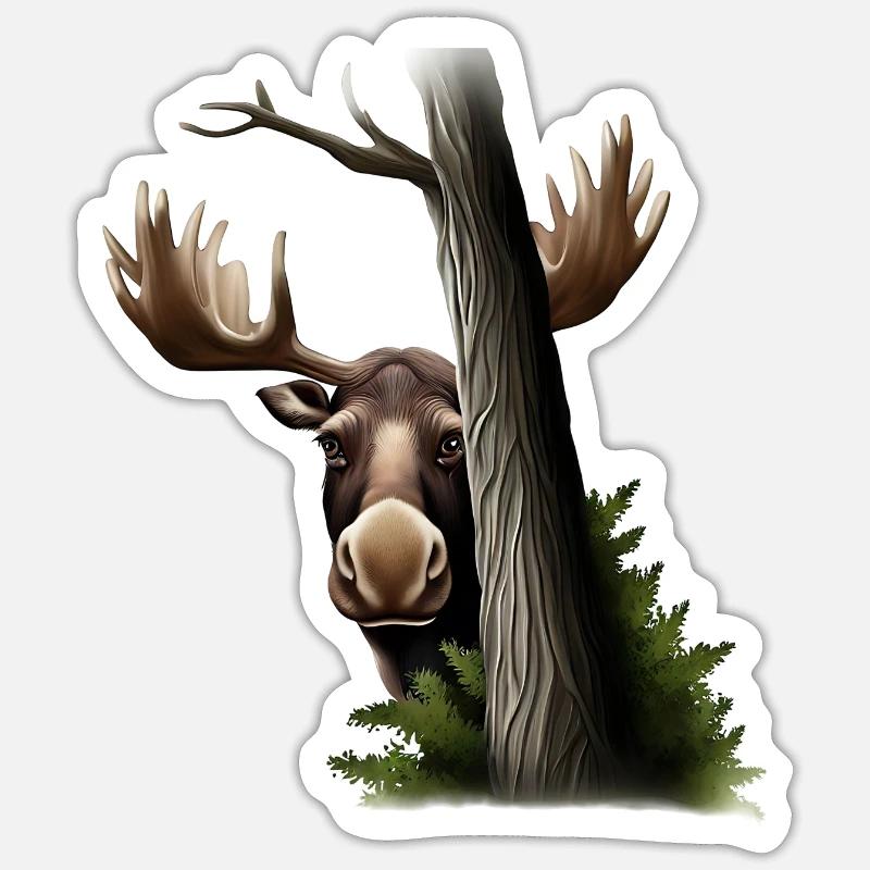 Cache-cache : Orignal Sticker taille S (10 x 10 cm)