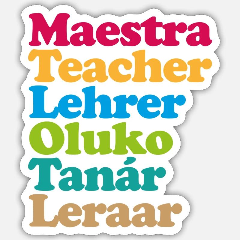 Sticker Größe S (10 x 10 cm) - 