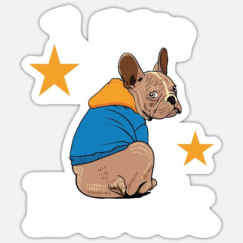 i am back Sticker Größe S (10 x 10 cm)