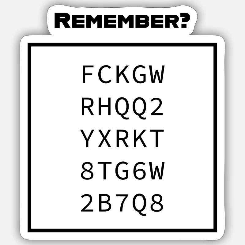 Clé de licence Windows XP Nerds oldschool Sticker taille S (10 x 10 cm)