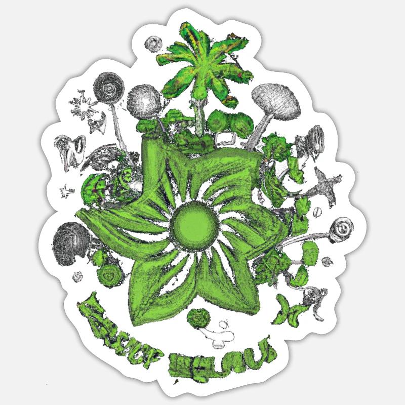 Sticker taille S (10 x 10 cm) - 