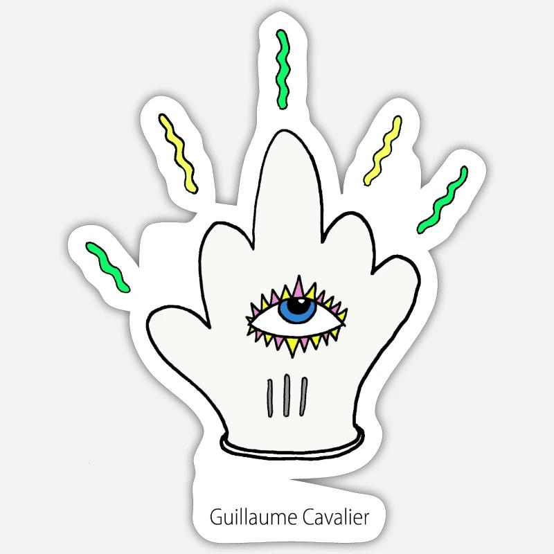 Sticker Größe S (10 x 10 cm) - 