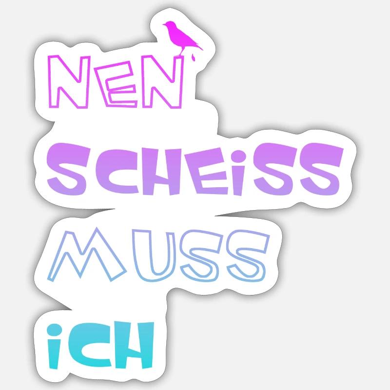 Sticker Größe S (10 x 10 cm) - 
