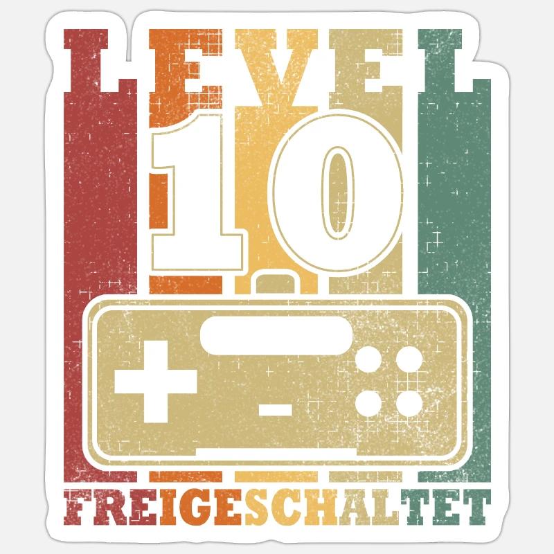 Sticker Größe S (10 x 10 cm) - 