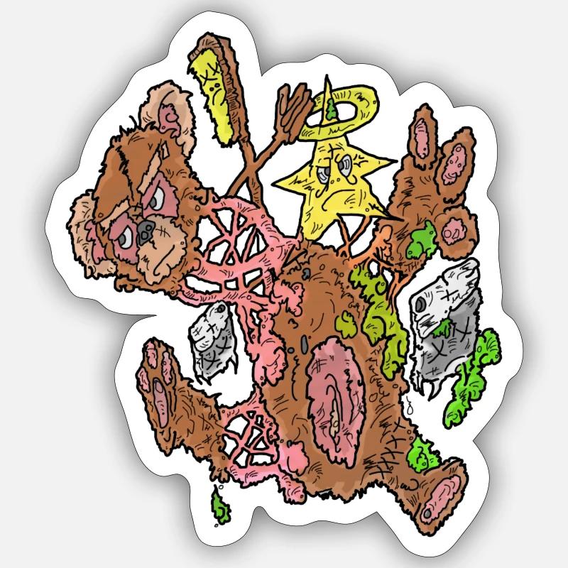 Sticker taille S (10 x 10 cm) - 