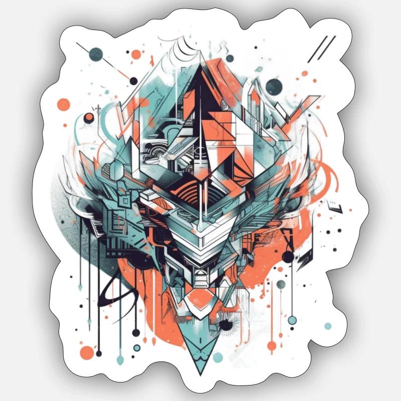 Sticker Größe S (10 x 10 cm) - 