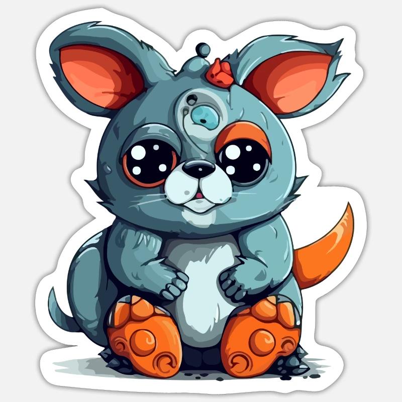 Sticker taille S (10 x 10 cm) - 