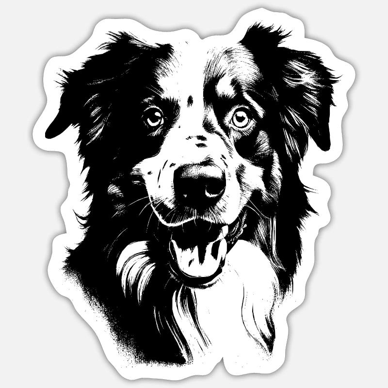 Australian Shepherd Sticker size S (10 x 10 cm)